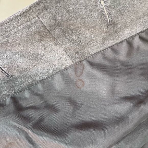 J. Jill Green Suede Leather Jacket - Picture 5 of 7